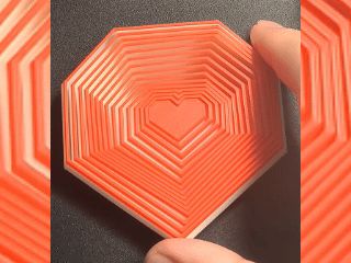 Heart-shaped Radish Tower | Radish Tower | Fidget Toy