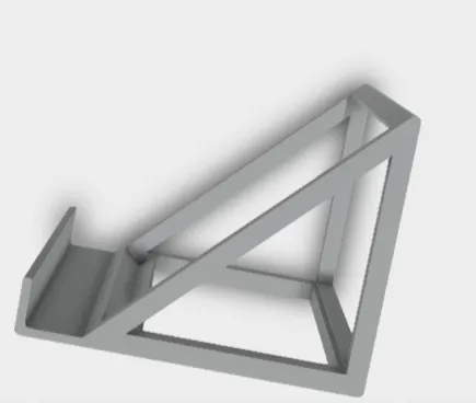Phone stand hollow