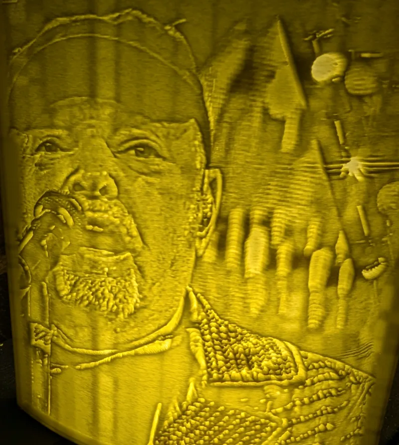 LITOFANIA VASCO ROSSI