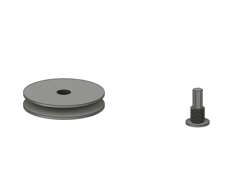 Fishing line spool