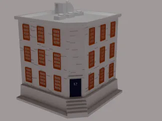 New York City Townhouse Set
