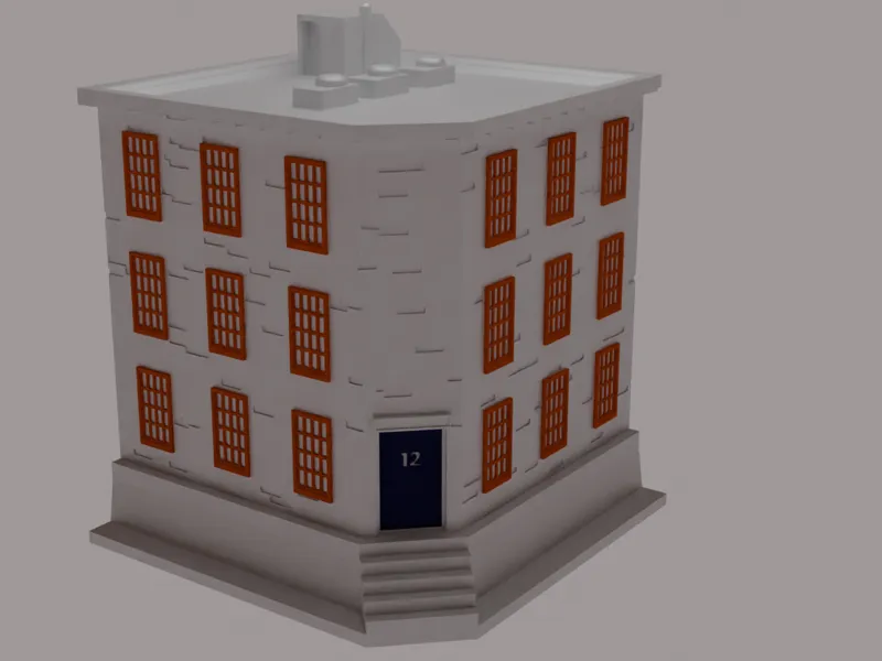 New York City Townhouse Set