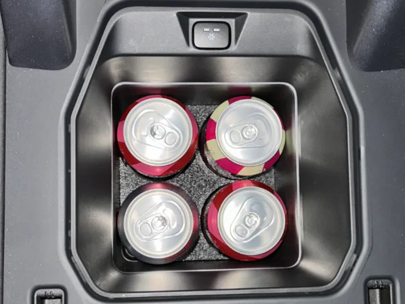 Land Rover Defender fridge divider