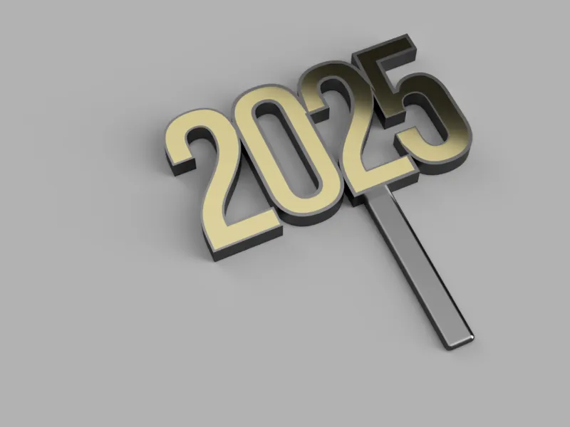 New Years Eve 2025 Sign