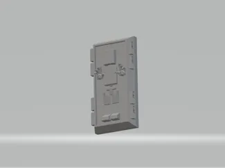 Han Solo (dummy 13 mini) in carbonite