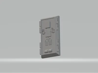 Han Solo (dummy 13 mini) in carbonite