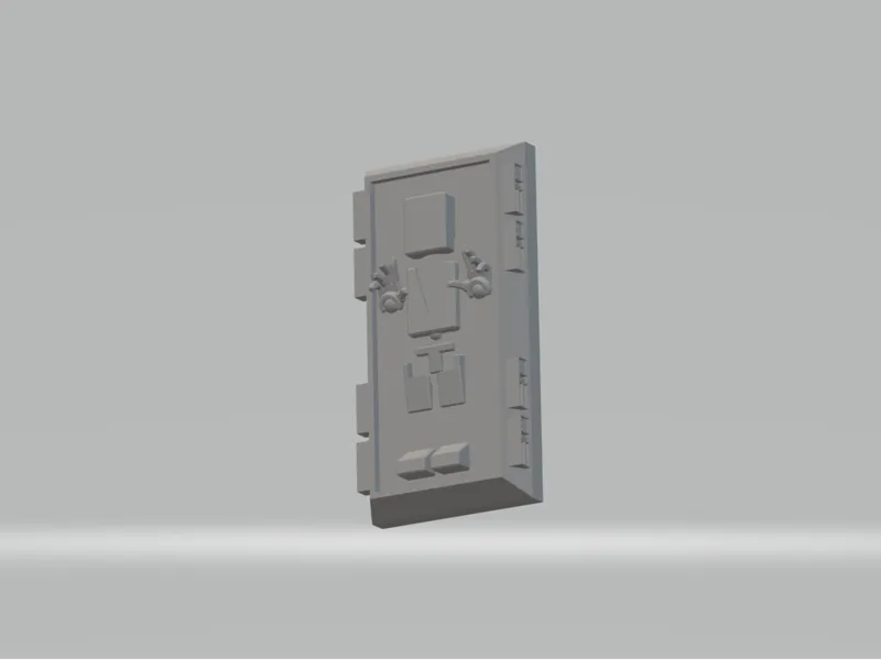 Han Solo (dummy 13 mini) in carbonite