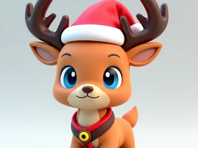 Santa Reindeer