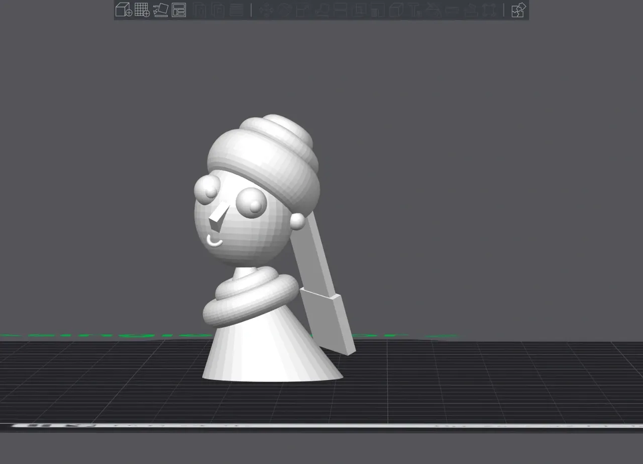 戴珍珍耳环的少女girl with a pearl earring view 2