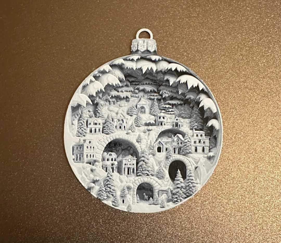 Elegant Christmas Bauble