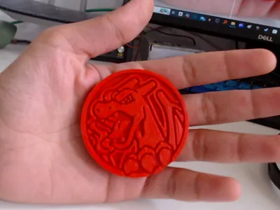 Pokemon Charizard coin