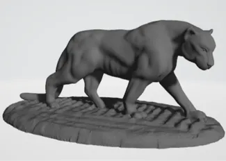 ANIMALI PANTHER 3D