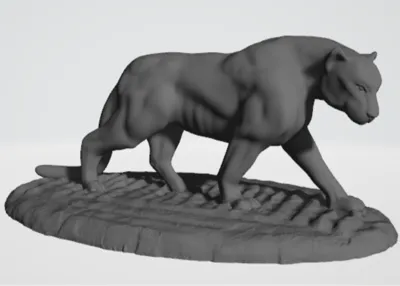 ANIMALI PANTHER 3D