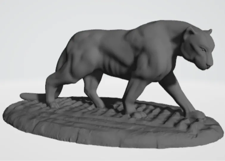 ANIMALI PANTHER 3D