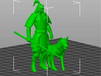 Samurai de juguete