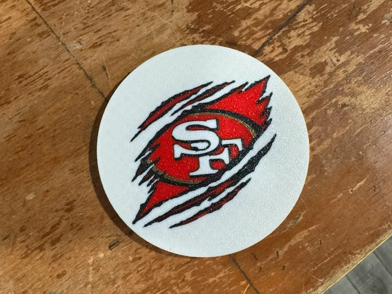 San Francisco 49ers Coaster
