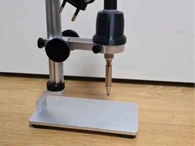Insert tool using a USB microscope stand