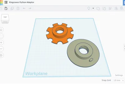 Kingroon Spool adaptor for Python AMS
