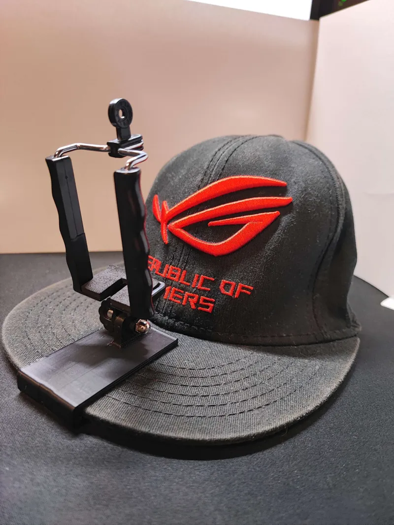 Cap phone mount