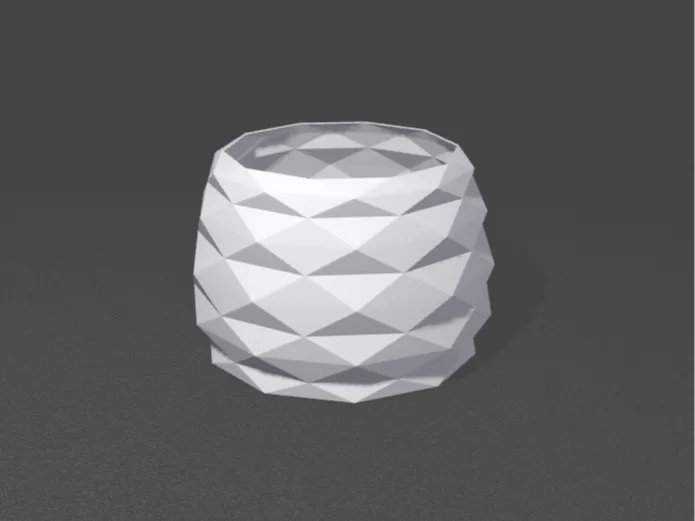 Low poly pot by Scr4tch MakerWorld: Download Free 3D Models