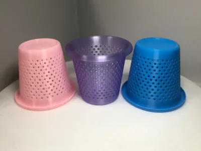 Miniature Openwork Waste Bin