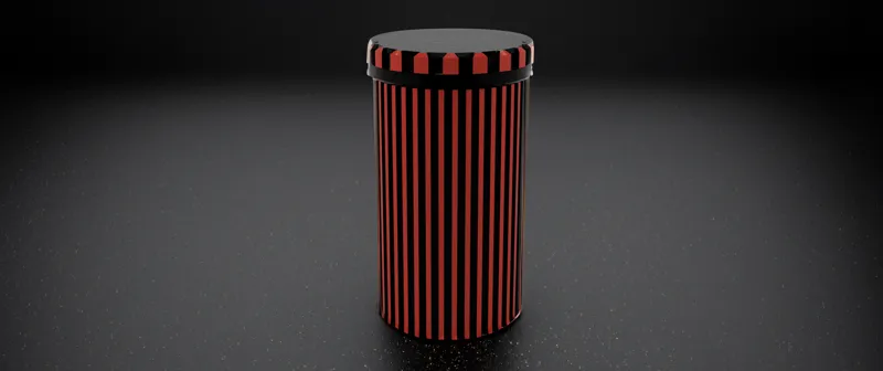 Twist Lock Pill Container