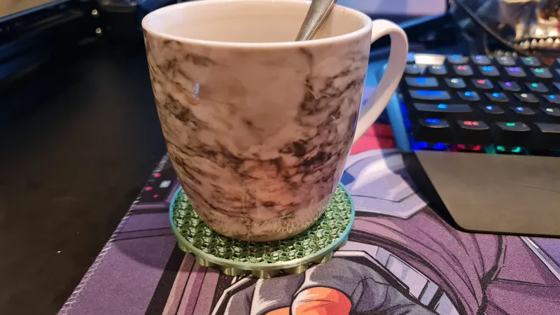 Double sided coaster