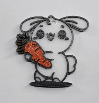 Rabbit Keychain