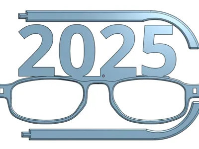 2025 new year glassses