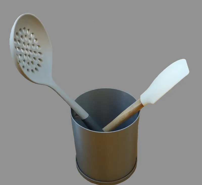 Utensil Drying Set - Holder and Drip Tray
