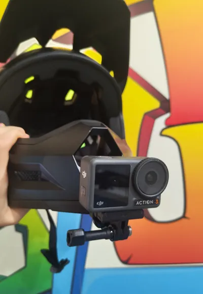 Bell sanction 2 chin mount