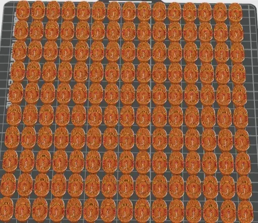 摆摊—《元宝》150个，5%填充，平均一个1.2g，10小时成形