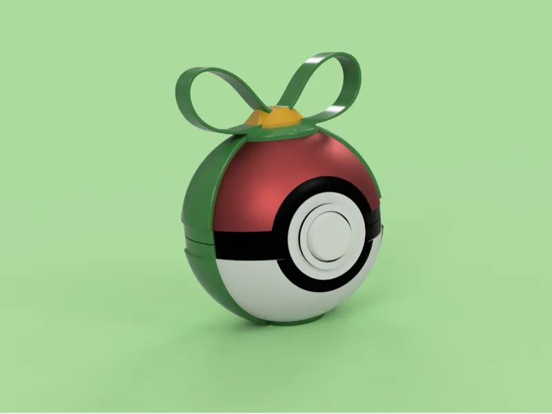 PokeBall Christmas Gift Box