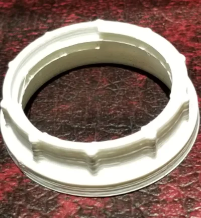 Light collet for ceiling fan