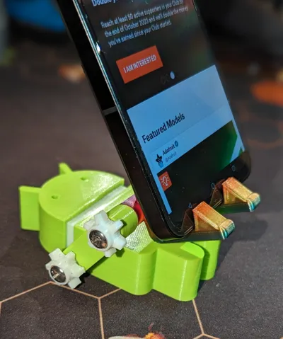 Android Bugdroid Phone Stand