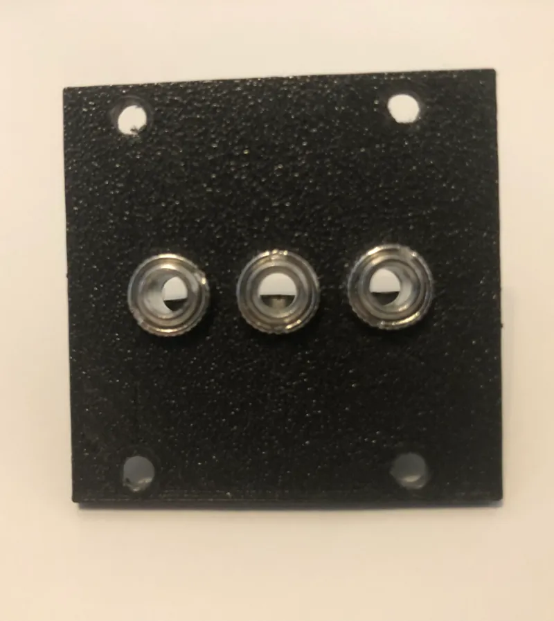 Simple Intellijel 1U Mult / Multiple (Front Panel)