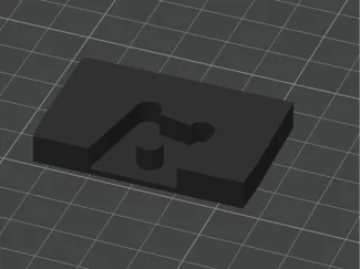 glue nozzle part for pinning machine