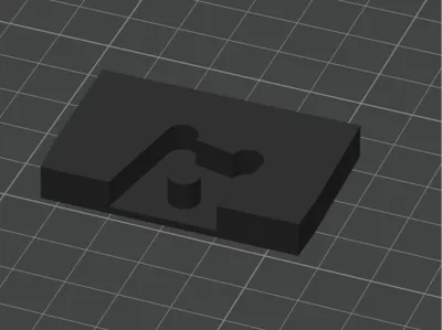 glue nozzle part for pinning machine