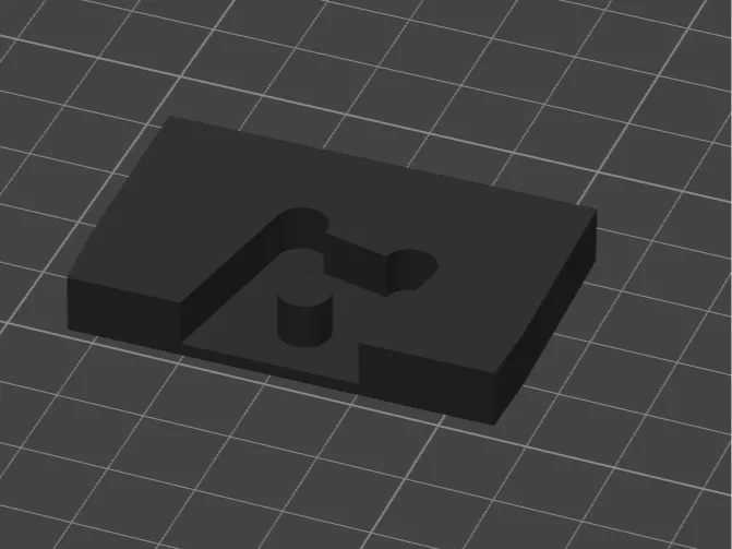 glue nozzle part for pinning machine