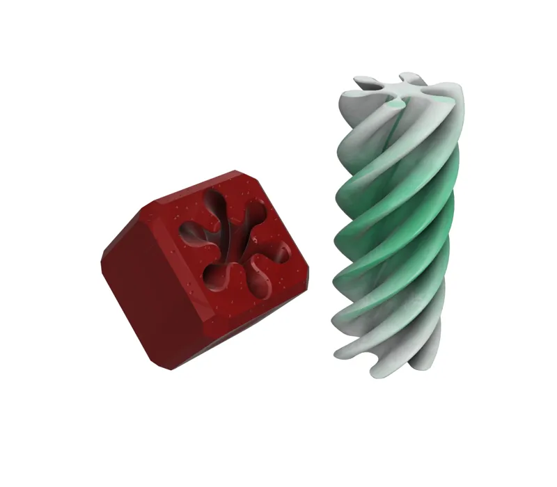 Quiet / Silent Spiral Twist Fidget