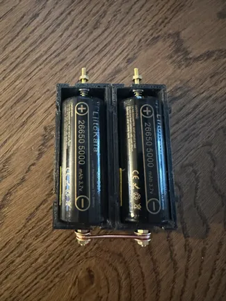 26650 battery connecting box