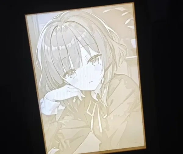 Tableau en relief Yamada Ryo — Bocchi the Rock