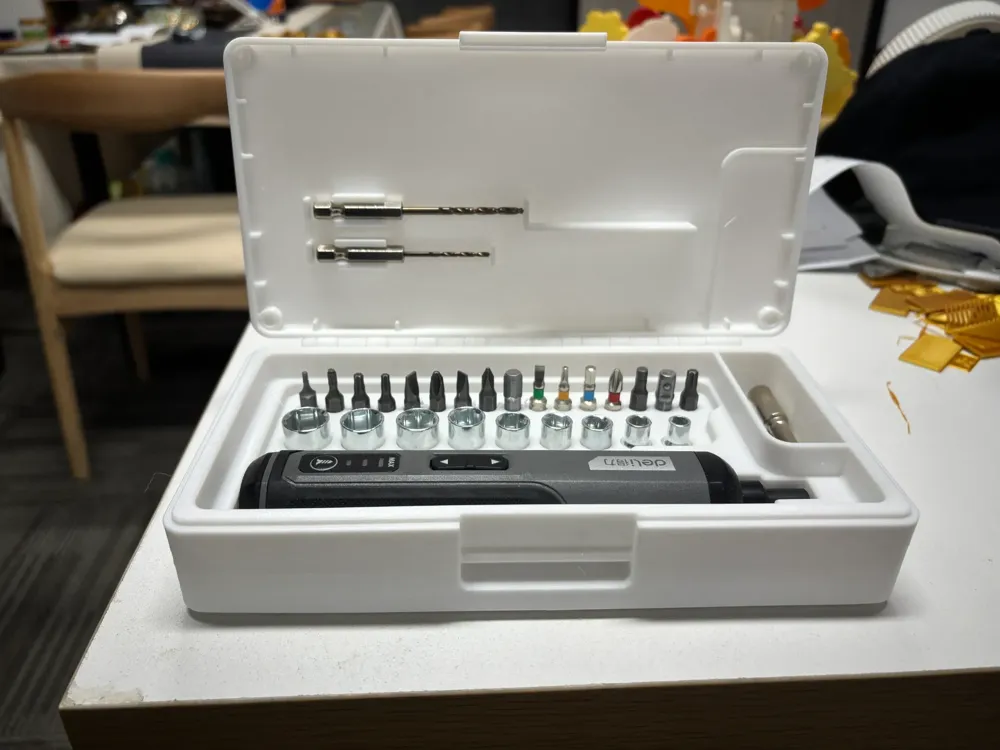 Electric Screwdriver Box Deli Electric Screwdriver Storage Box 1-0 by TOO-MAX - MakerWorld