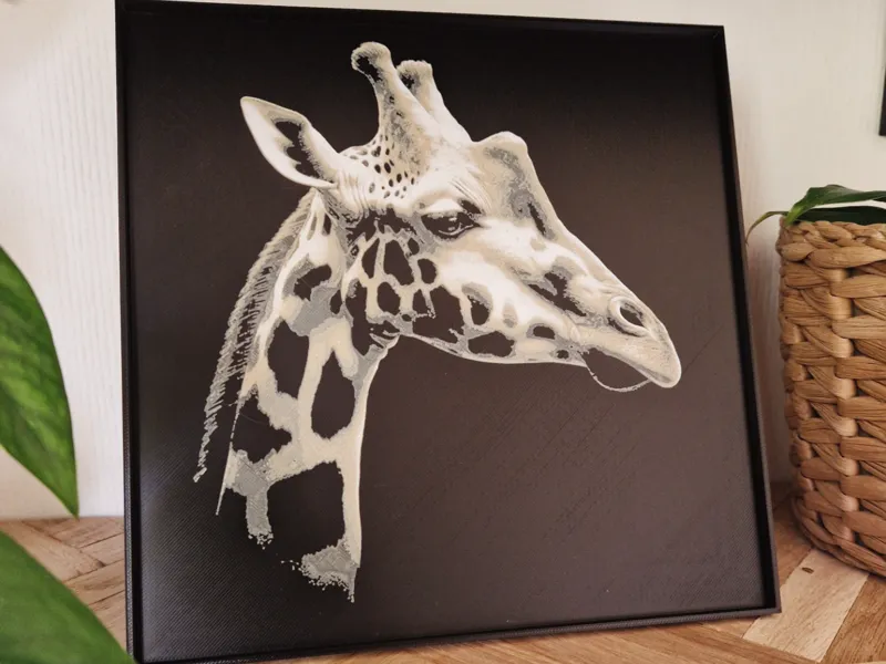 Hueforge Giraffe