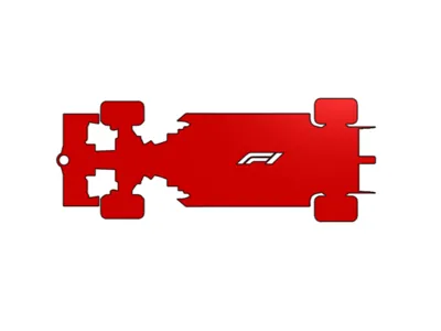 F1 keychain