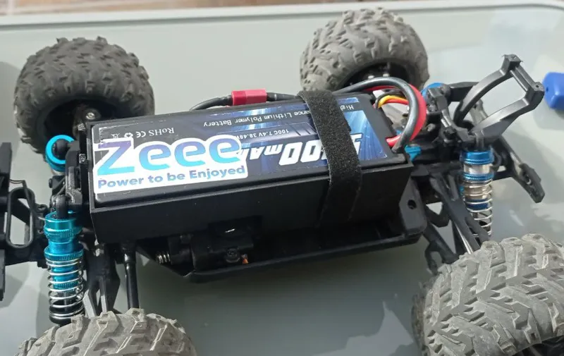 battery holder large lipo - beast max SG116 rc car