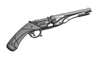 Pistolet blaster E-851 — prop sci-fi — photo 1