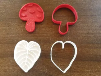 Cortadores de masa para hacer dijes porcelana fría
