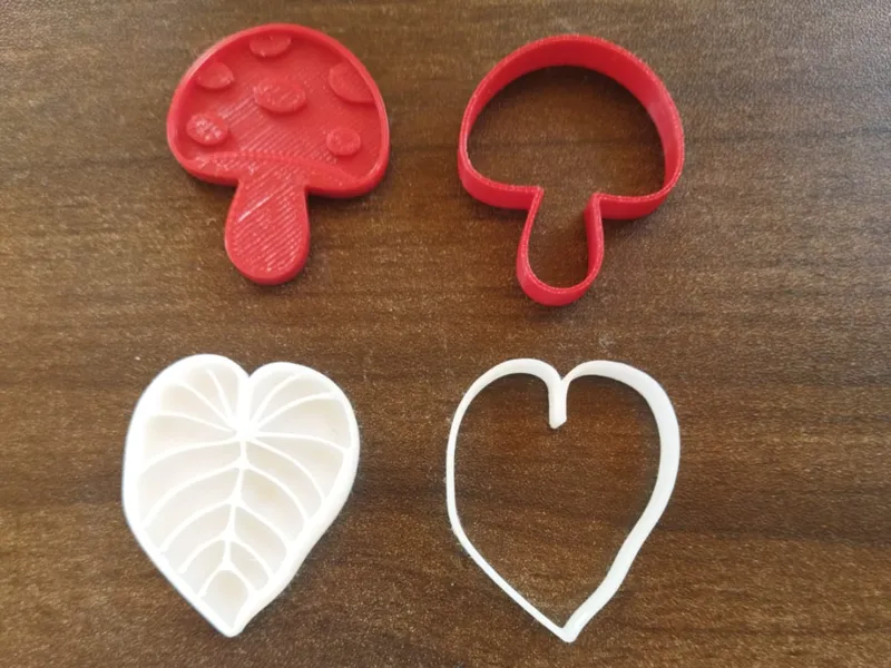 Cortadores de masa para hacer dijes porcelana fría
