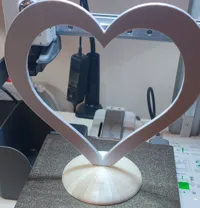 Cœur décoratif avec socle encastrable — photo 1